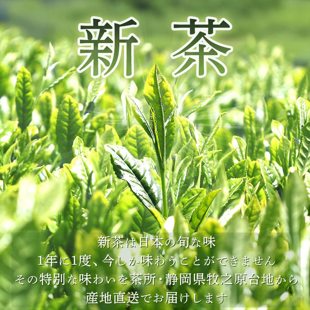 2024年産 新茶 静岡県産 送料無料 深むし茶 極上煎茶100g×3袋×2
